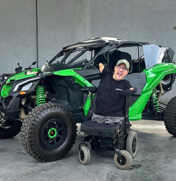 Marcos Rossi se tornará primeiro piloto sem braços e pernas a participar do Rally dos Sertões — Foto: Divulgação