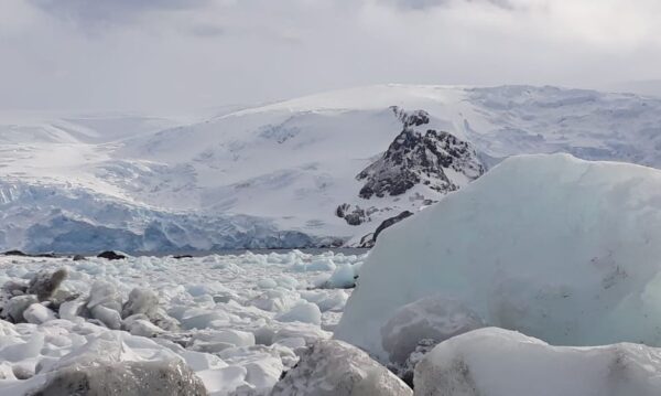 Geleiras na Antártica