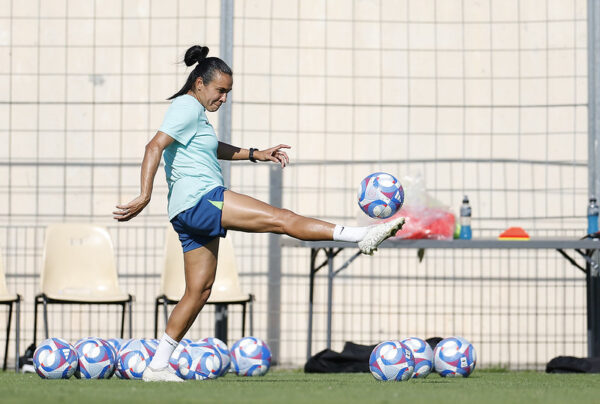 Marta - Treinamento Olimpíadas. Foto: Rafael Ribeiro/CBF