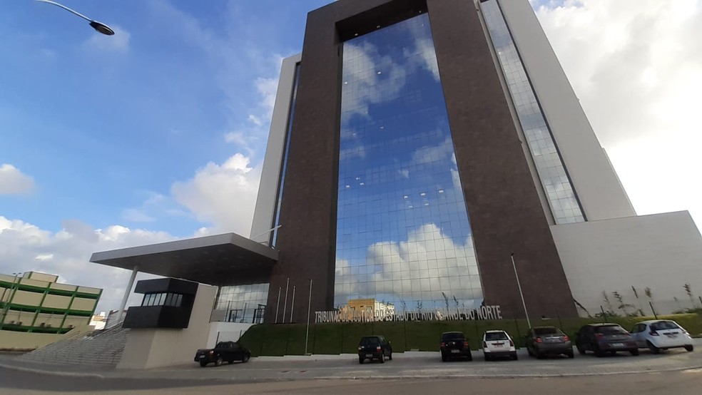 Fachada do Tribunal de Justiça do Rio Grande do Norte (TJRN) — Foto: Sérgio Henrique Santos/Inter TV Cabugi