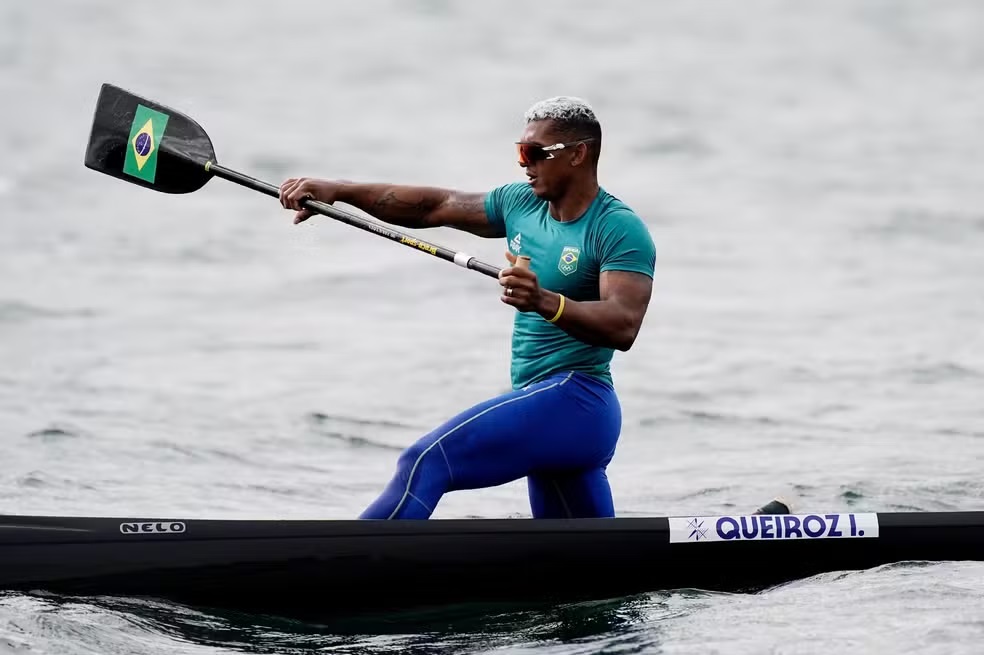 Isaquias Queiroz conquistou a 5ª medalha em Olimpíadas. Foto: Alexandre Loureiro/COB