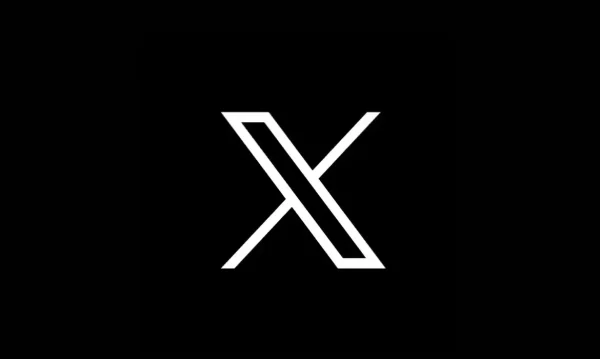 Logo da plataforma X, Twitter. Foto: X/Divulgação