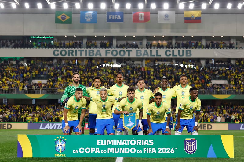 Seleção Brasileira. Foto: Rafael Ribeiro/CBF
