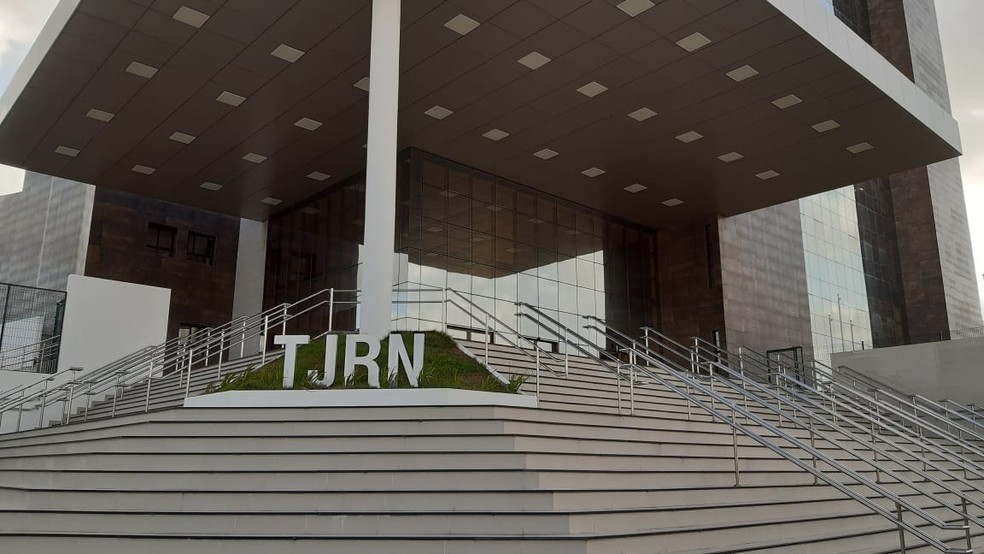 Prédio fachada sede do Tribunal de Justiça do Rio Grande do Norte RN TJRN — Foto: Sérgio Henrique Santos/Inter TV Cabugi