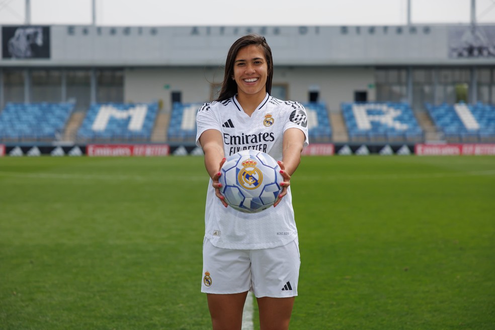Antônia pode estrear pelo Real Madrid nesta terça-feira — Foto: Divulgação